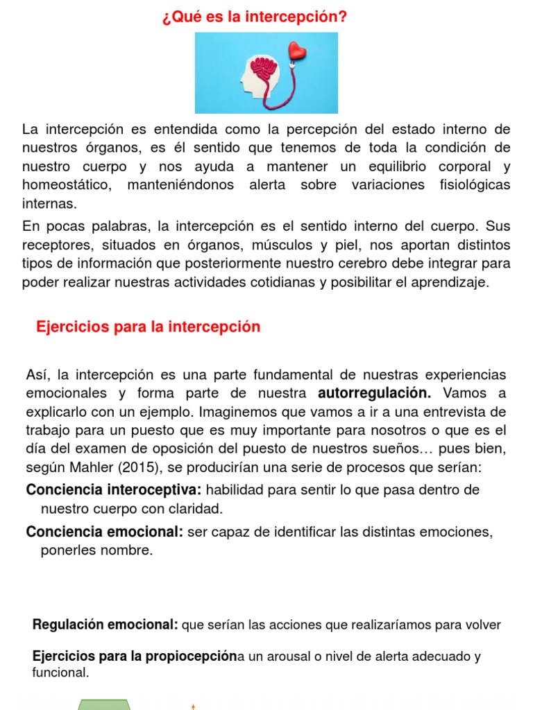 ¿Qué Es La Intercepción? | PDF | Relaciones personales, crianza y ...