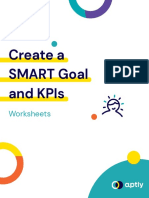 Create A Smart Goal and Kpis: Worksheets