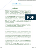 Caso Práctico: Resolución de Incidencias