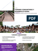 Turismo Comunitario y Desarrollo Rural. Angélica Chaves