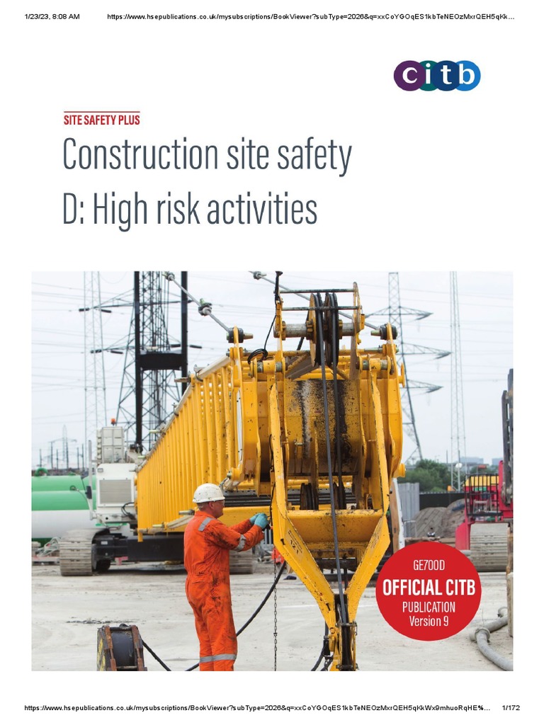 High risk activities | PDF