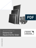 Manual Sistema de Aquecimento Solar 100521