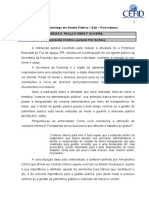 POLO DE IRETAMA - ATIV  PESQUISA - CONTROLE NAS ORGANIZAÇÕES -
