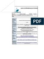 Guia de Aprendizaje/Actividades: Docente: Periodo Programa T.P Seguridad Y Salus en El Trabajosemestre Sede