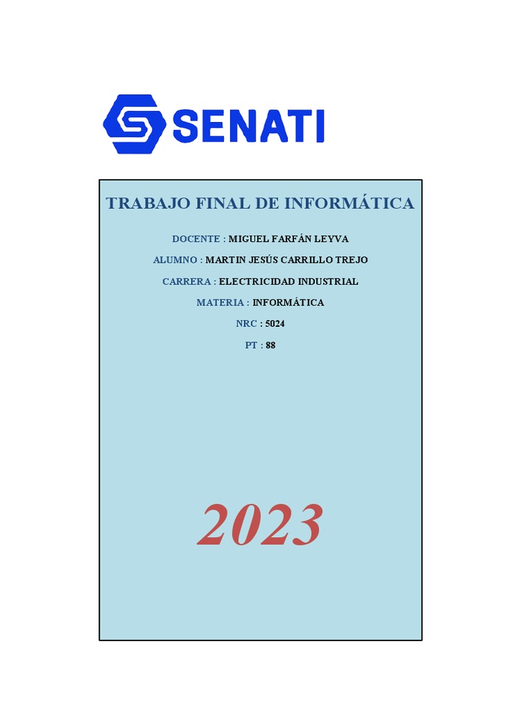 proyecto final de informática | PDF | Internet de las Cosas | Malware