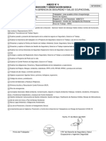 N° 91014 para El Uso de La Gerencia de Seguridad Y Salud Ocupacional