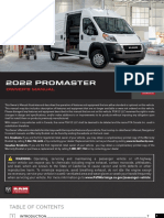 2022 Promaster: Owner'S Manual