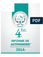 2014 Informe de Actividades 2014 Informe de Actividades