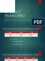 Calculo Financiero Ejercicios PDF
