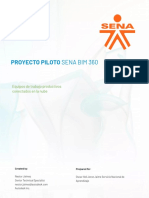 Proyecto Piloto Sena Bim 360: Equipos de Trabajo Productivos Conectados en La Nube