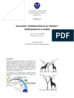 Evolución - Interrelación de Las Formas Y Composición de La Forma