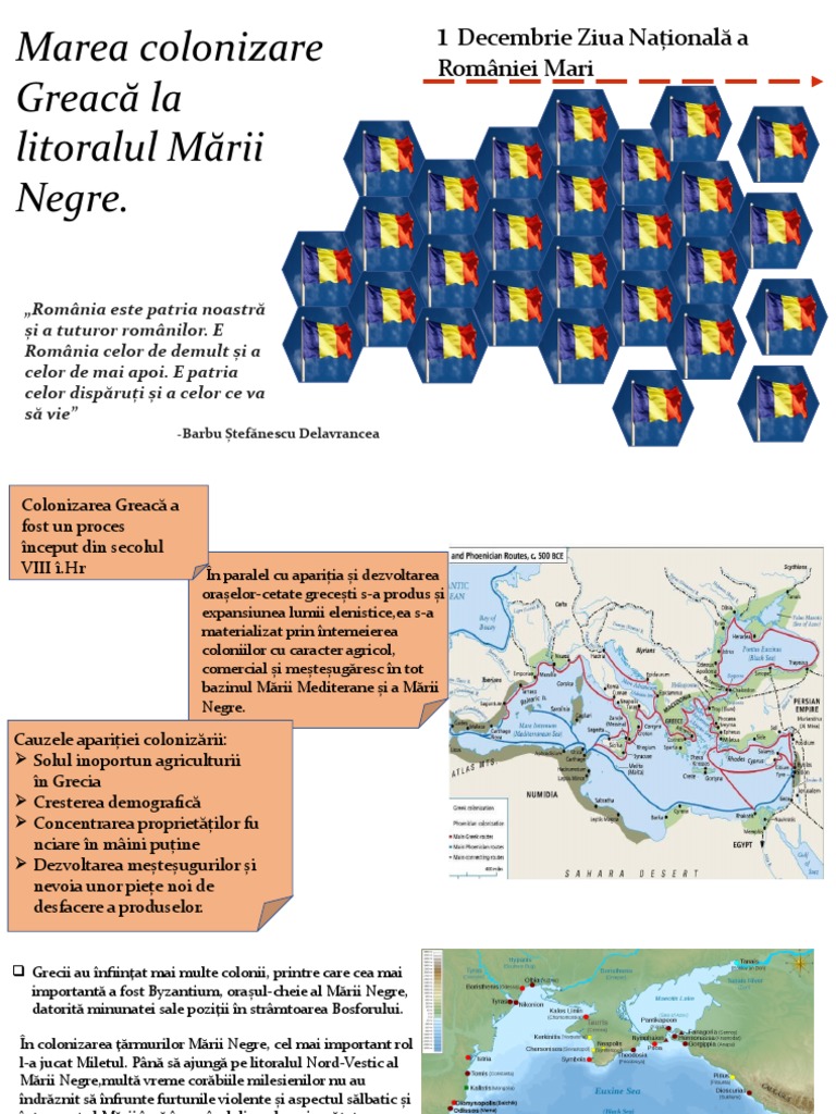 Colonizarile Grecesti La Marea Neagra | PDF