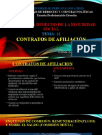 Tema 12, Contratos de Afiliación