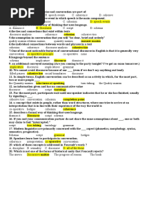 Mcqs Discourse 11
