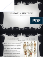 Historia Sukienki