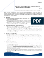 Anexo II - Boas Praticas em Relações Com A Administração Pública