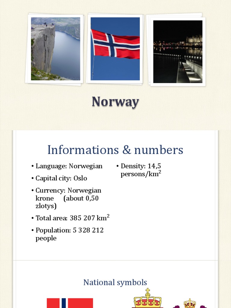 Norway PDF Norway Earth Sciences