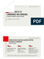 Oestadoeo Urbano No Brasil Urbano No Brasil: Espaço E Debates, Ano Ii (1982) Espaço E Debates, Ano Ii (1982)