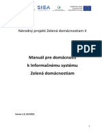 Manuál Pre Domácnosti K Informačnému Systému Zelená Domácnostiam