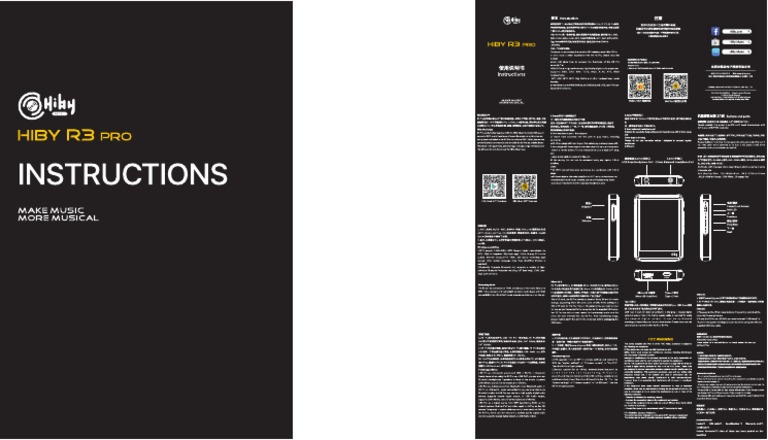 R3 Pro User Manual | PDF