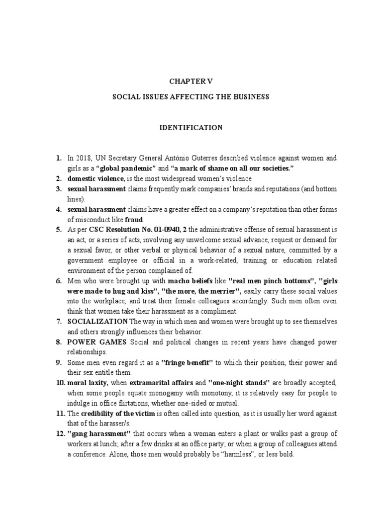 Stratman Semi Finals PDF Sexual Harassment Violence