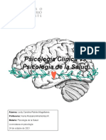 Psicología Clínica Vs Psicología de La Salud