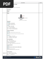 Skyciv Foundation Design: Input