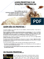 Os Falsos Profetas e As Mistificações Mediúnicas