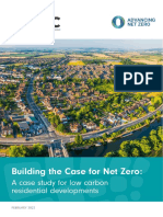 Building The Case For Net Zero:: A Case Study For Low Carbon Residential Developments