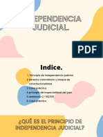 Independencia Judicial.