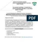 El Instituto Politecnico Nacional, A Través de La Escuela Superior de Ingeniería Mecánica Y Eléctrica Unidad Ticomán