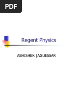 Regent Physics by Abhishek Jaguessar