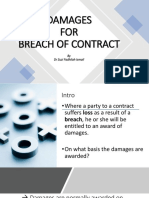 Contract II - Damages