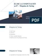 Máquina de Turing: Teoría y funcionamiento de la máquina abstracta propuesta por Alan Turing