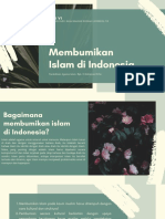 Membumikan Islam Di Indonesia