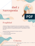 Fragilidad y Sarcopenia: Camila Elgueta Acuña