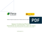 Apoyo Conductual Positivo: Herramienta de Autoevaluación y Plan de Mejora