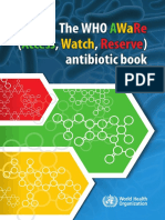The WHO Aware antibiotic book 2022