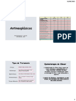 Antineoplásicos: Tipos de Tratamento