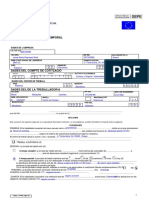 Contracte de Treball Temporal: Règim Codi. Prov. Númer O Díg. Contr