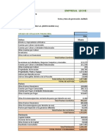 Análisis Financiero: Empresa: Leche Gloria S.A