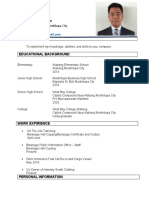 Resume of Marlon V. Peñaflor