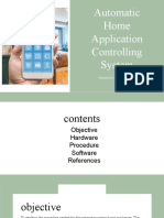 Automatic Home Application Controlling System: Prepared By: Lana Salahadin