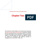 Chapter Two: Translation Theory Before The Twentieth Century