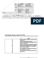 Nivel de Atractivo de La Industria - Porter Cuantitativo