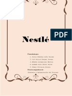 Nestlé - Sintesis y Op