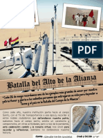 Afiche - Batalla Del Alto de La Alianza