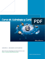 Curso de Astrología y Carta Astral: Lección 8 - Ubicando Los Planetas