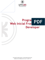 Programador Web Inicial Front-End Developer