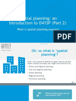 SPV2 What Is Spatial Planning